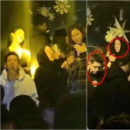 柯震东房祖名在首尔夜店被偶遇!房祖名3秒干完一杯,身边美女坏绕