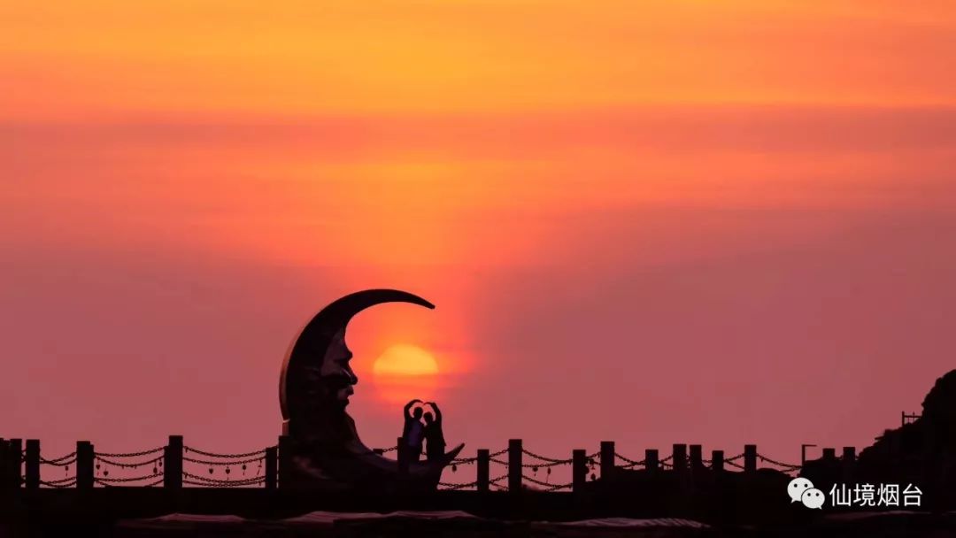 仙境海岸,鲜美烟台.浪漫圣地,月老有约.