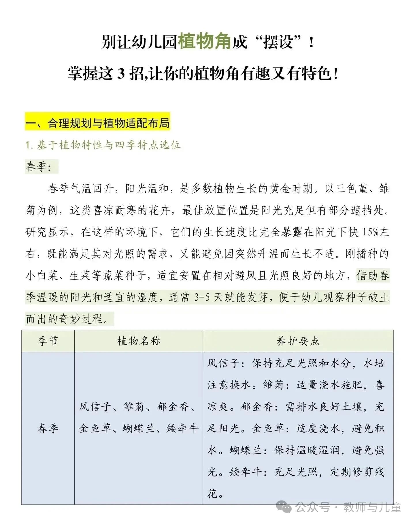 ?别让幼儿园植物角成“摆设”!-幼师课件网第6张图片
