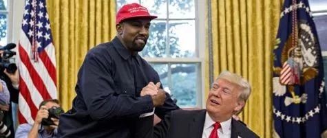 Kanye West与美国总统Trump再次会面,这次排场超大