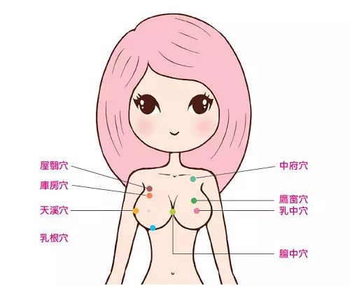 丰胸穴位，让您分分钟胸器迷人！