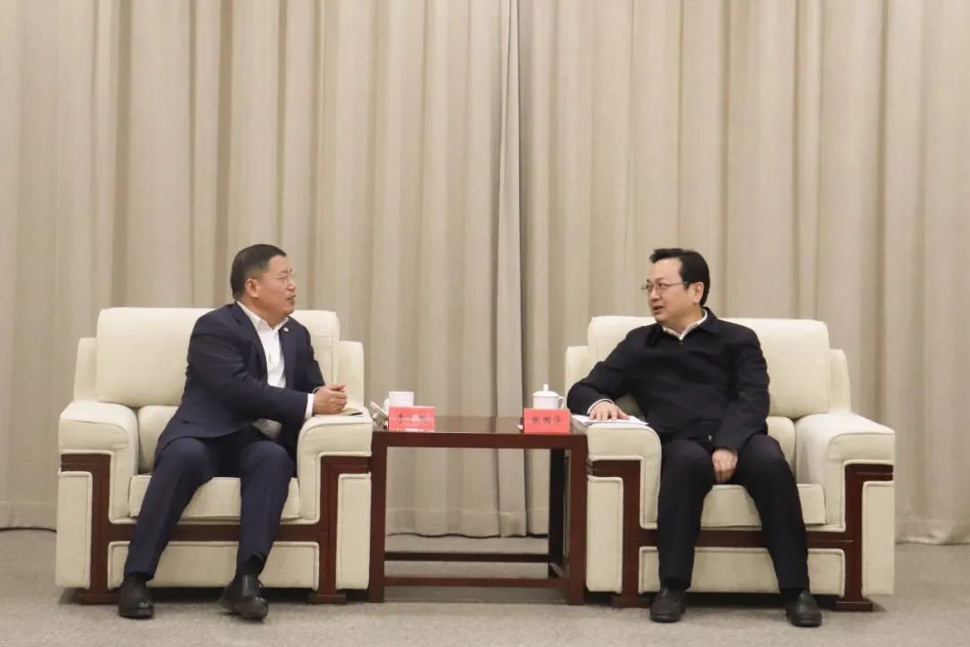 长李永明拜会河北省委常委副省长雄安新区党工委书记管委会主任张国华