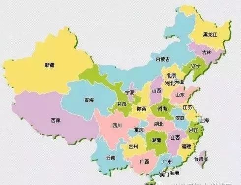 太棒了!巧记中国各省地图,一目了然,直映大脑!图片
