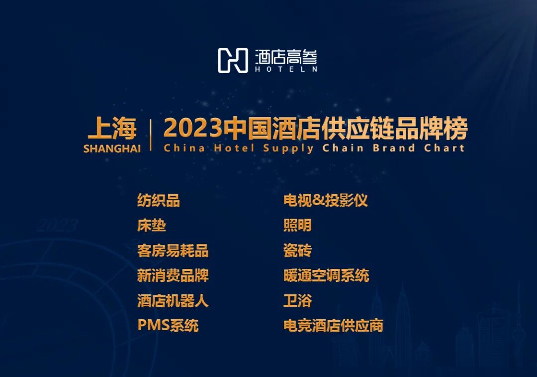 专属酒店供应链的榜单！2023中国酒店供应链品牌榜报名正式开启！ - 脉脉