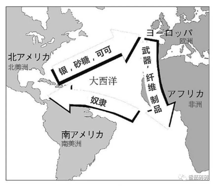 褐色的眼泪——大西洋三角贸易