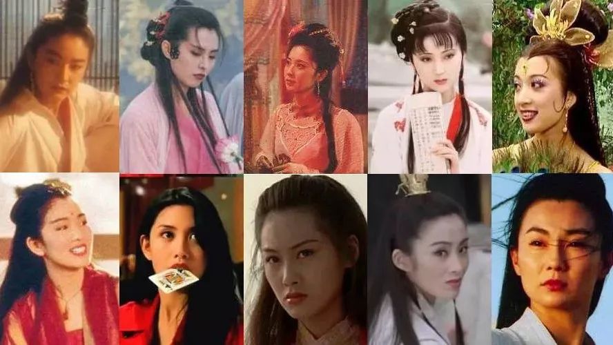 中国100位女星,没有一张网红脸!最后一位非明星却永远是最美的...