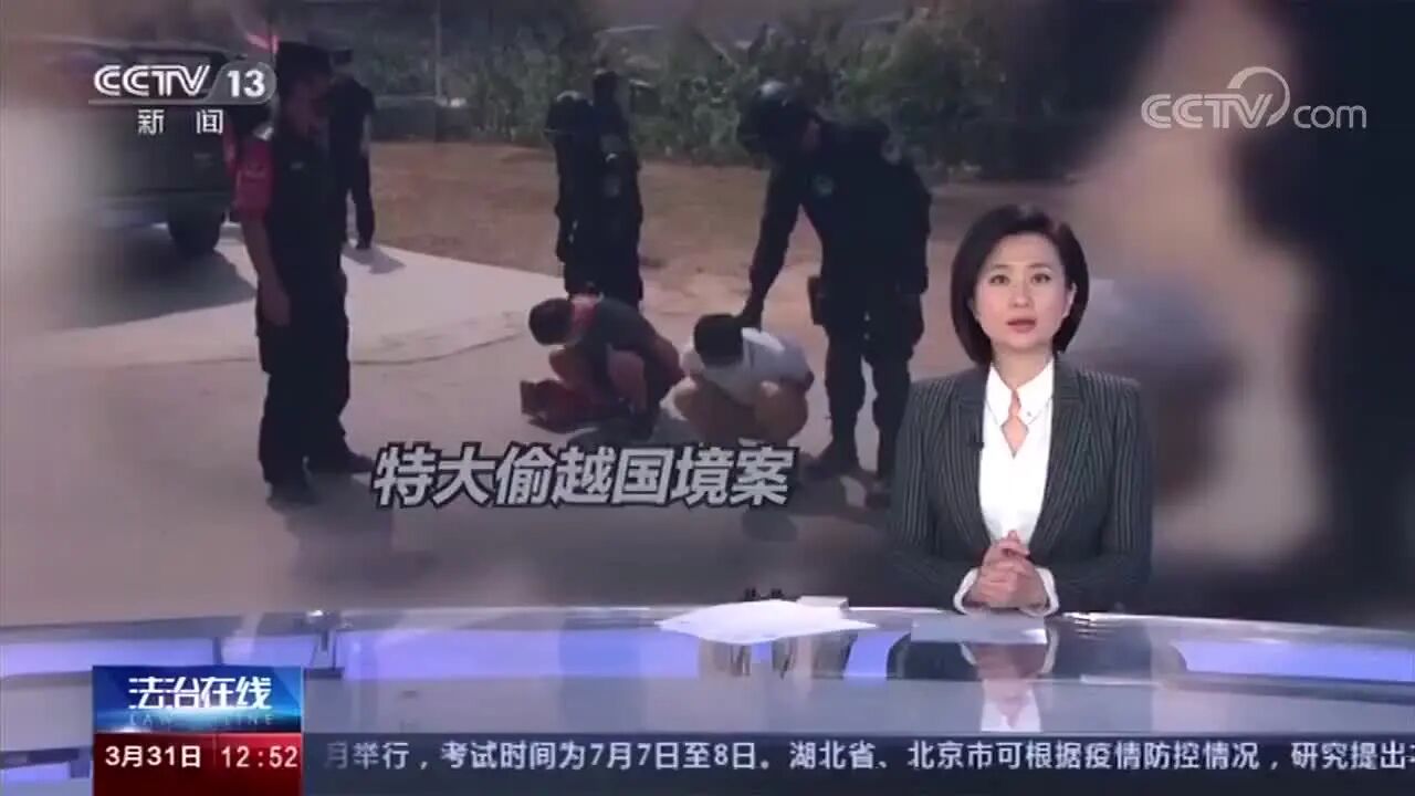 4团伙56偷渡人员！云南破获特大偷越国边境案-1