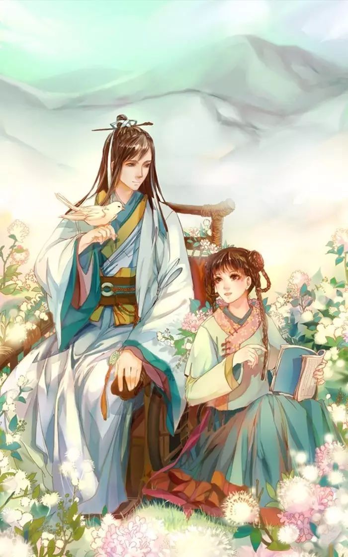 秀气中国风,诗意动漫图片