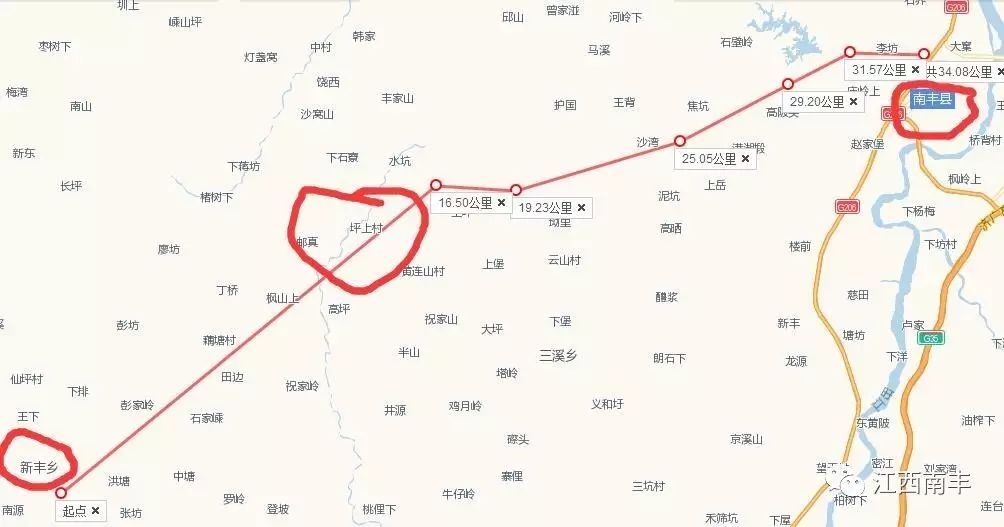 南丰发布国道322南丰市山至杉树坳段公路改建工程环评公示