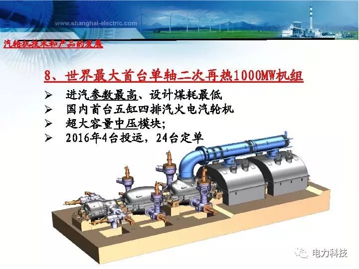 上汽遥居世界领先地位的汽轮机中国制造