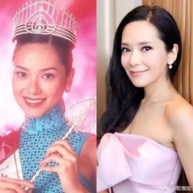 郭羡妮晒19年前香港小姐对比照,赢过今届港姐!