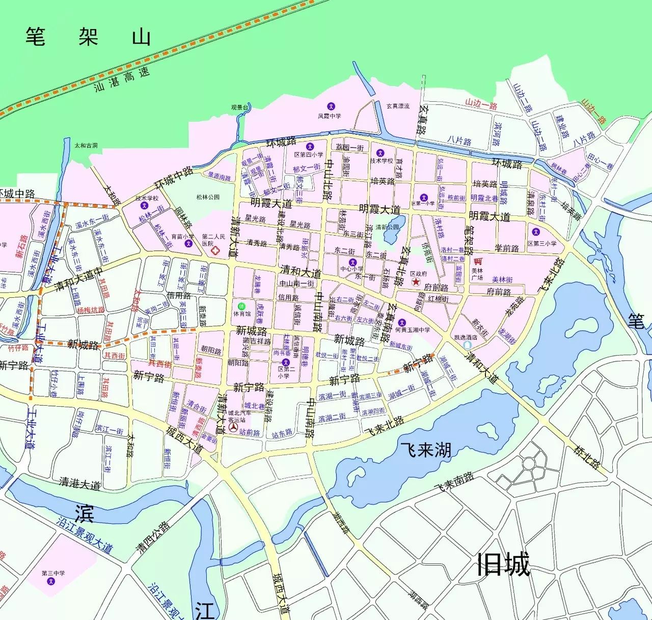 《清新区太和镇区路名专项规划》草案公示