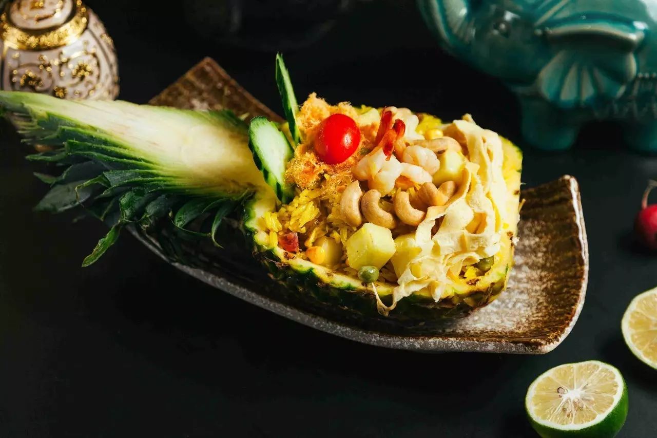 菠萝海鲜饭