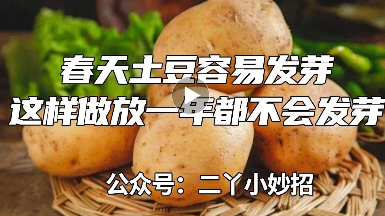 怎样保存土豆不发芽