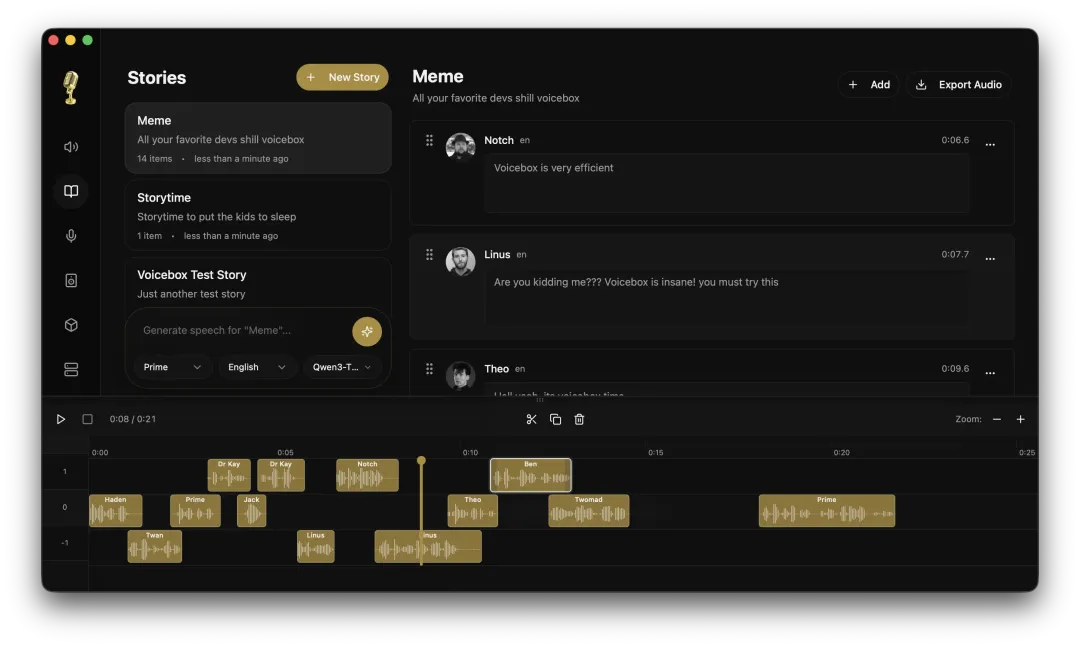 Voicebox Screenshot 2