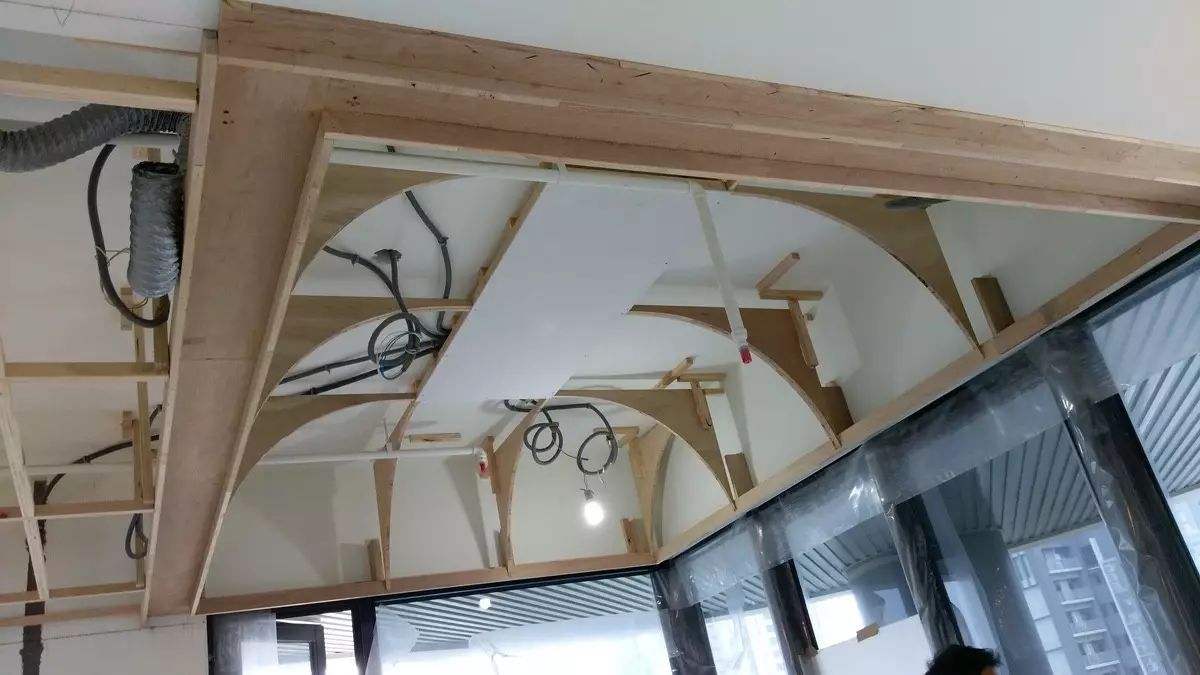 多功能室则是圆拱型立面造型