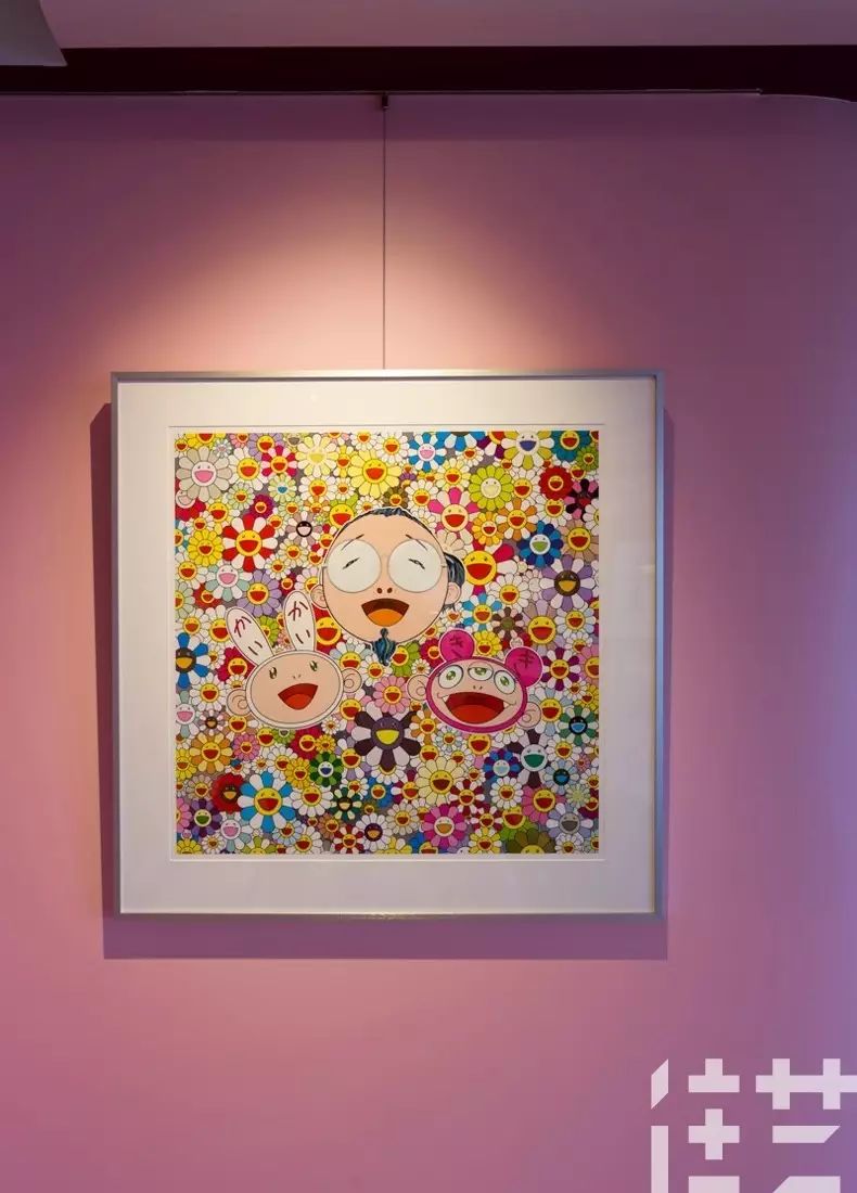 在日本旅游时偶然看到村上隆的展