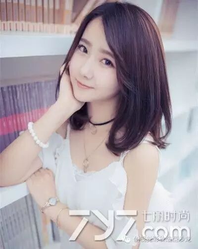 发际线高女生适合发型用发型呈现出最美的自己