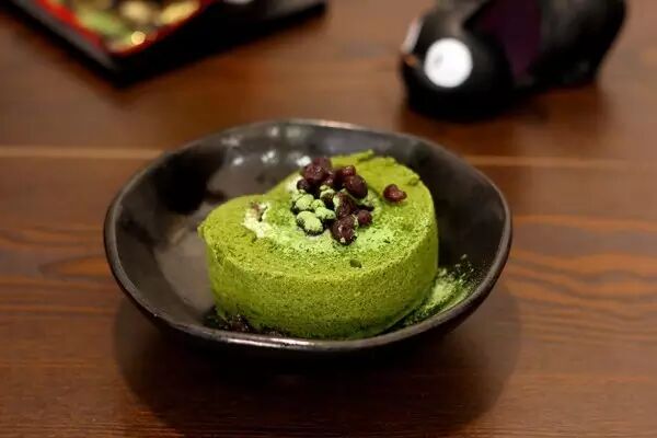 ▲抹茶红豆卷▲