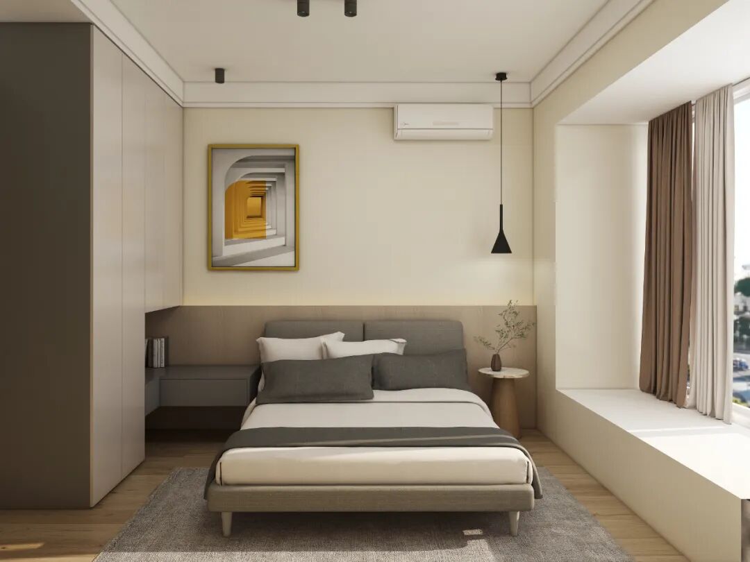 志邦家居  现代质感大平层装修设计图_8