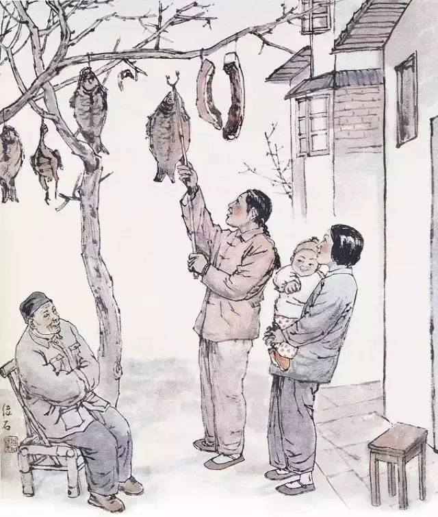 又到了蔡甸人腌鱼腌肉的时候搞得我xian直xi