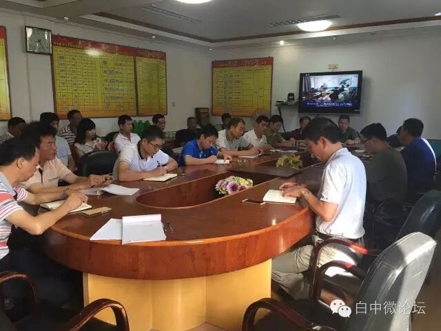 预防台风　白中在行动