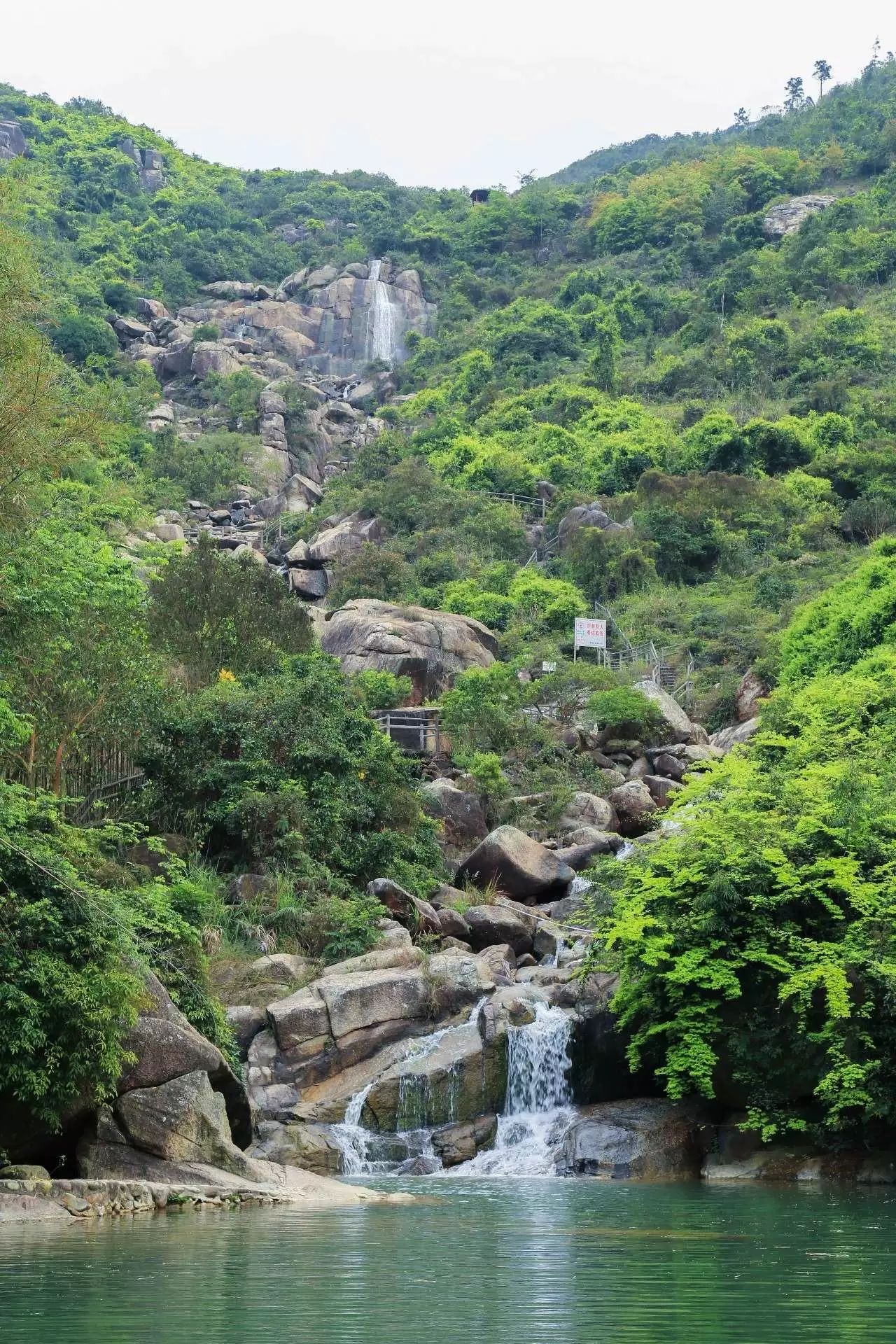 横琴三叠泉,距离市区较远,无污染的外拍圣地,夏日水中摄影的必去之地.