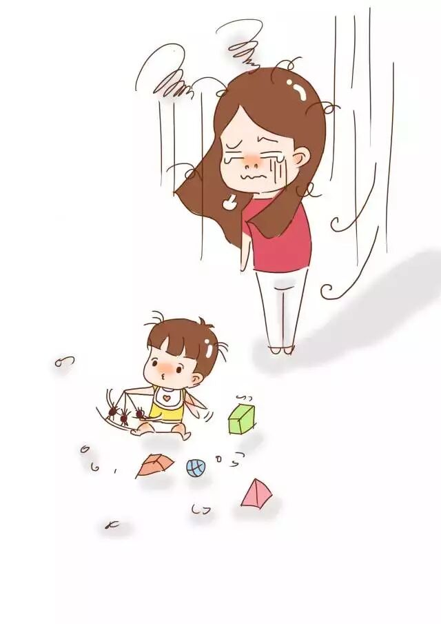 热贴：带娃有多累？看完这16张漫画温柔对待母亲