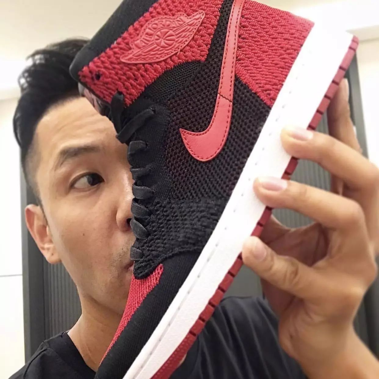 陈建州上脚的这款 AJ1 Flyknit ,明天就要发售了!