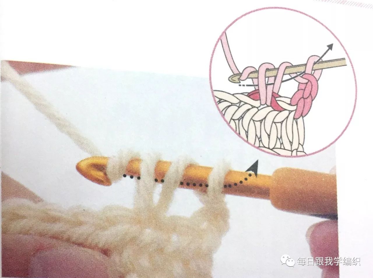 教程||这几种钩织基本针法,刚入门的你不可不知