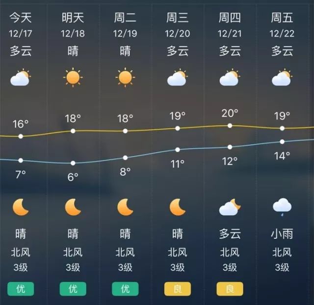 最后来看看湛江市区天气预报