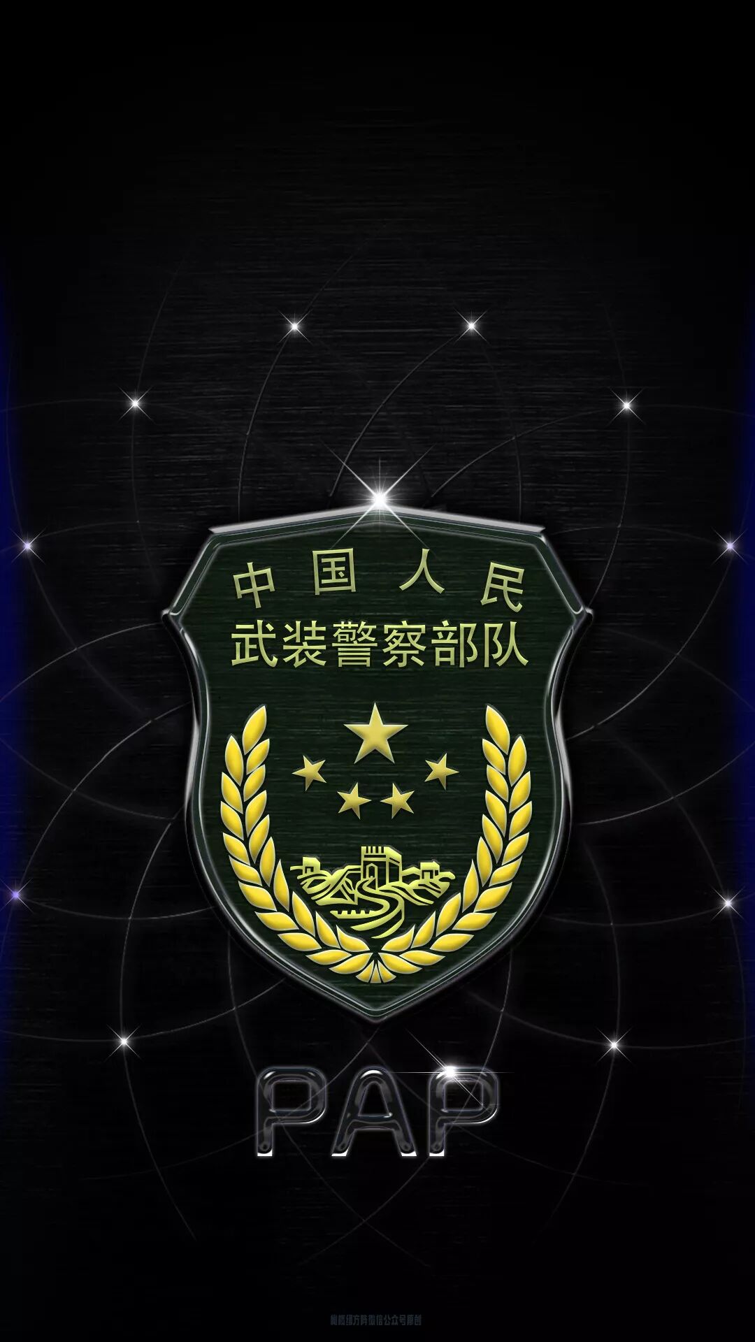 中国武警,生日快乐!