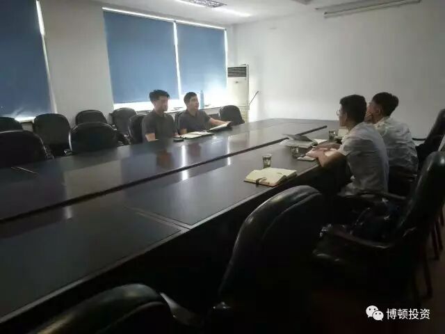 博顿投资陪同项目方考察合作园区  求购30亩土地用于扩大规模