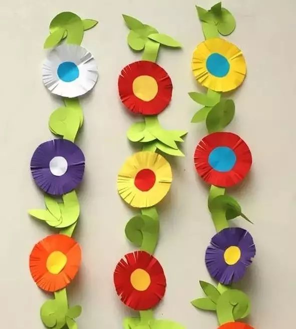 幼儿园春天卡纸手工制作
