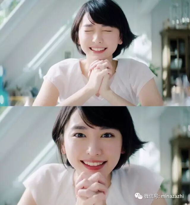 明星 妈妈快看这里有天使 透明感の新垣结衣美上天 新cm随手一截就是壁纸啊 自由微信 Freewechat