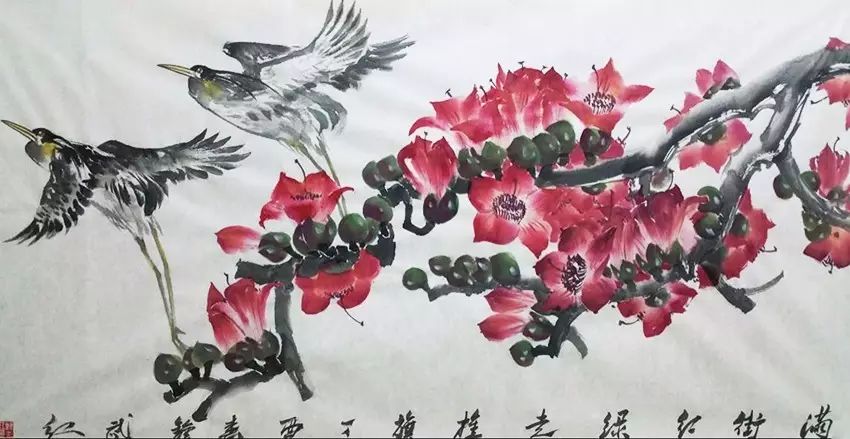 【画家推荐】钟武红的"平面渔村"美图