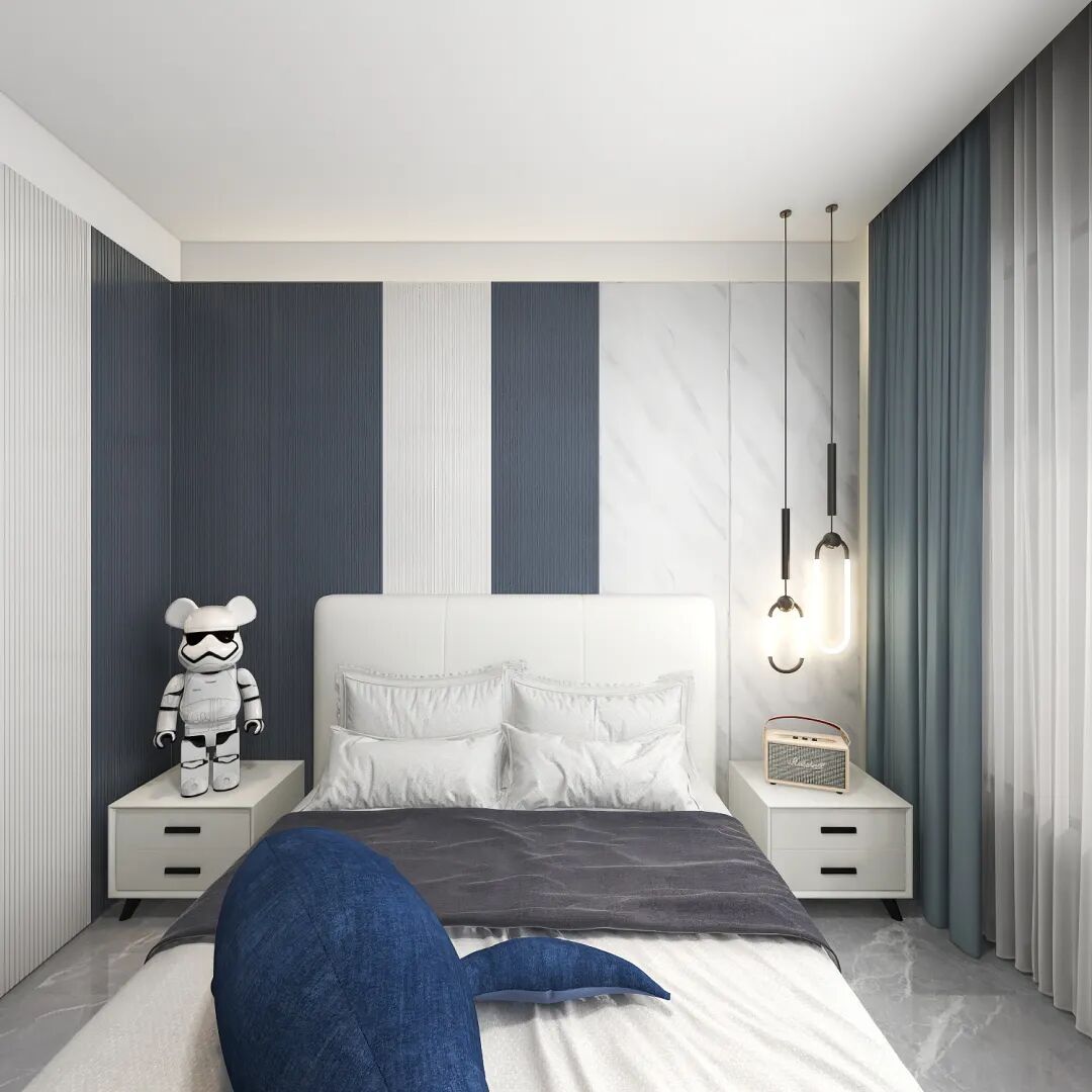 伊恋全屋定制案例 将艺术空间氛围展现的淋漓尽致_6