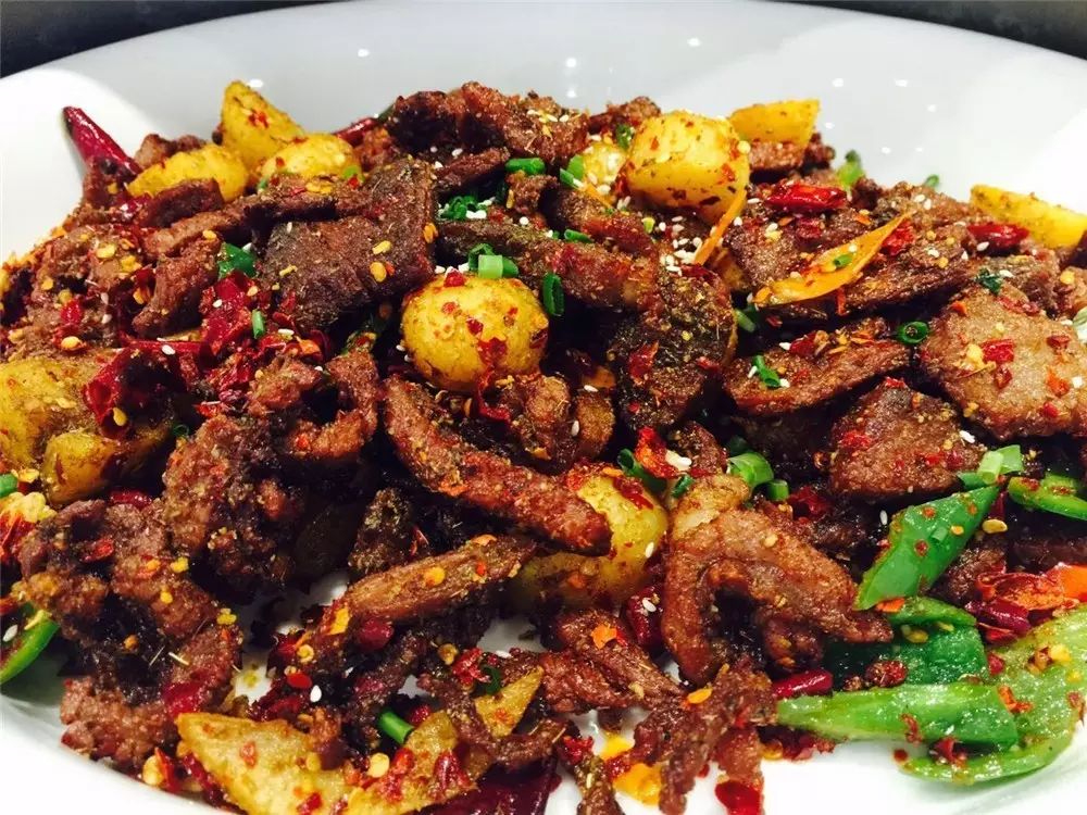 香辣牛肉