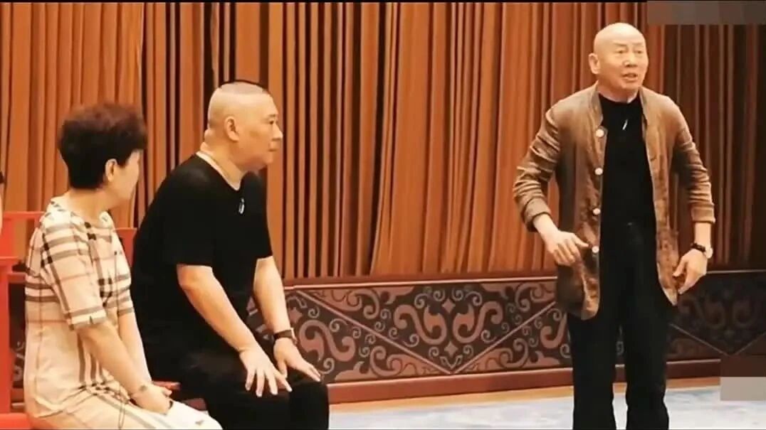 郭德纲孟广禄演出排练