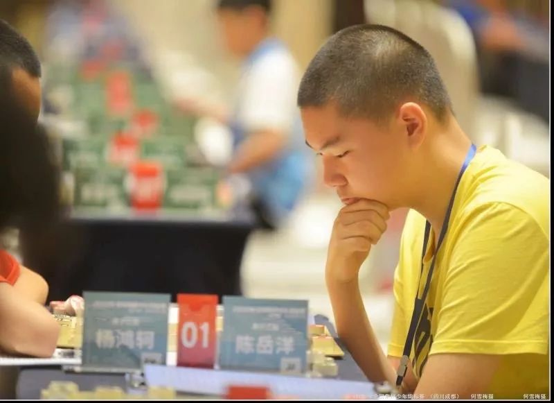 福建象棋第一少年同安一中陈岳洋同学荣获2018全国象棋少年锦标赛冠军