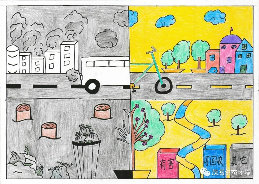 茂名市2020年六五世界环境日活动我身边的环保故事随手拍随手画获奖