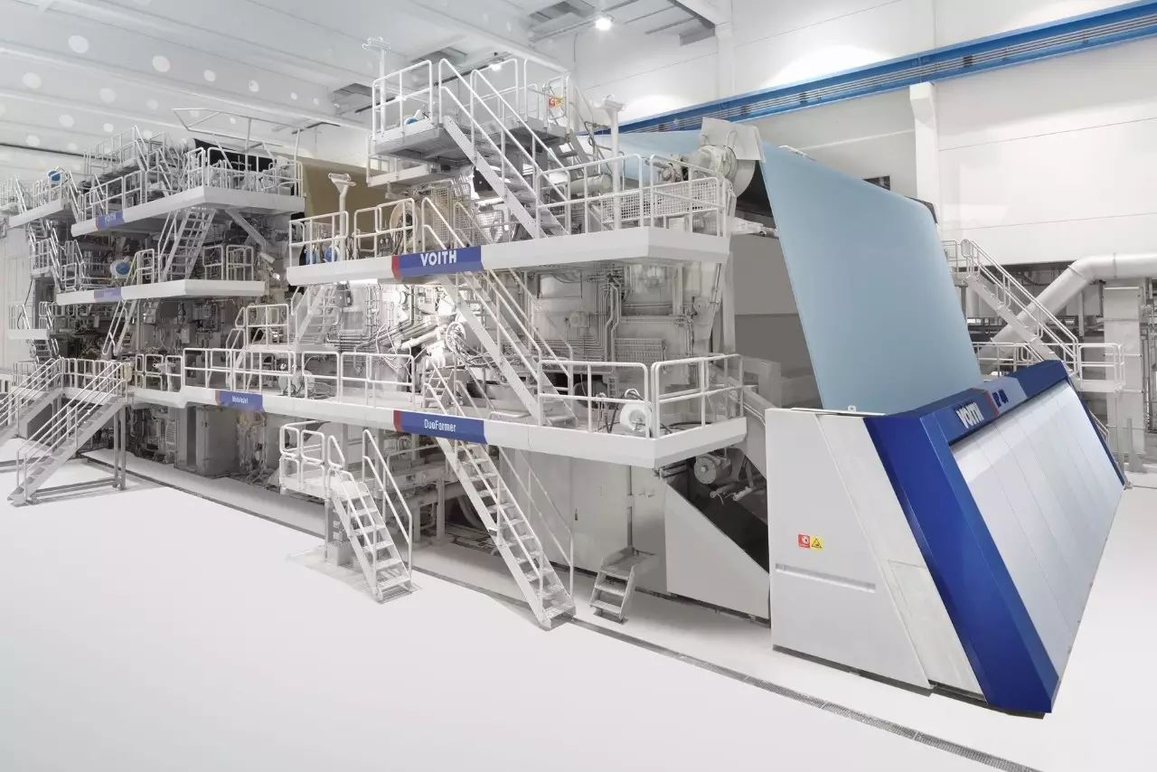 【头条】福伊特再次为博汇纸业提供一台先进纸板机,将于2018年底开机