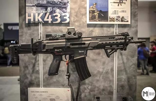 H&amp;K公司新宠 HK433突击步枪