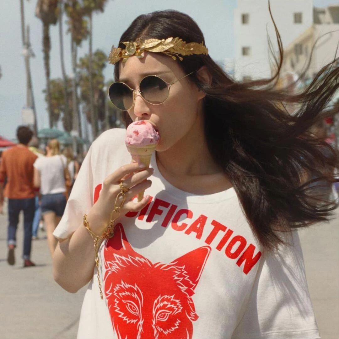 倪妮穿什么都好看 但穿Gucci真的最好看