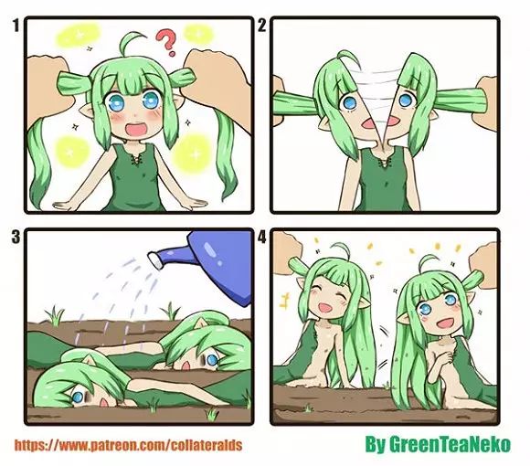 又萌又重口的四格小漫画,看完感觉又内涵了不少
