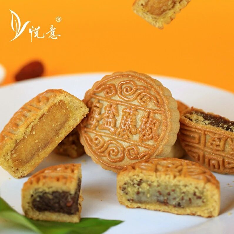 美味纯素月饼来啦：原材料讲究～15年坚持传统工艺～这个中秋就选它了。
