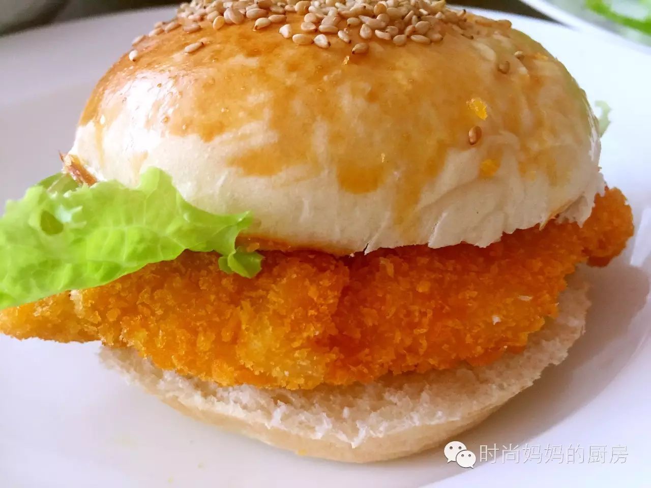 自制鸡肉汉堡/炸鸡排汉堡,肯德基餐饮材料联盟