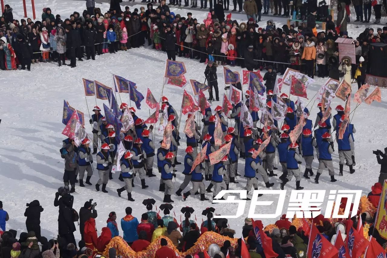 直击黑河开年大戏—瑷珲上元节万众狂欢!各地特色美食遭疯抢