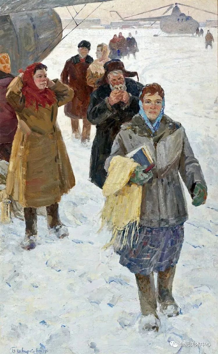 前苏联油画作品欣赏