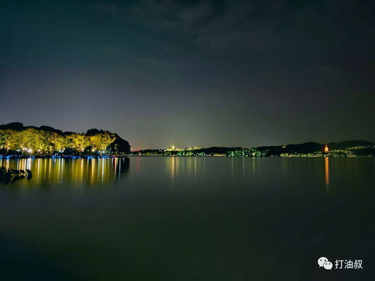 月明暗无挡夜半色欲强西湖夜景导鉴